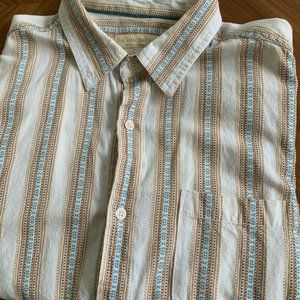 The Territory Ahead Button Down Shirt Mens Long Sleeve - LARGE